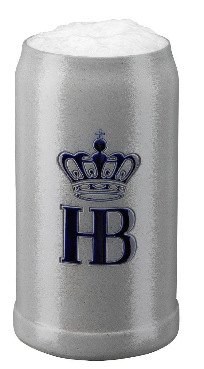 HB Krug "Salzglasur" ohne Zinndeckel 1L