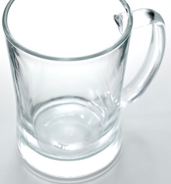 Пивная кружка, прозрачное стекло МЬЁД — изображение 2