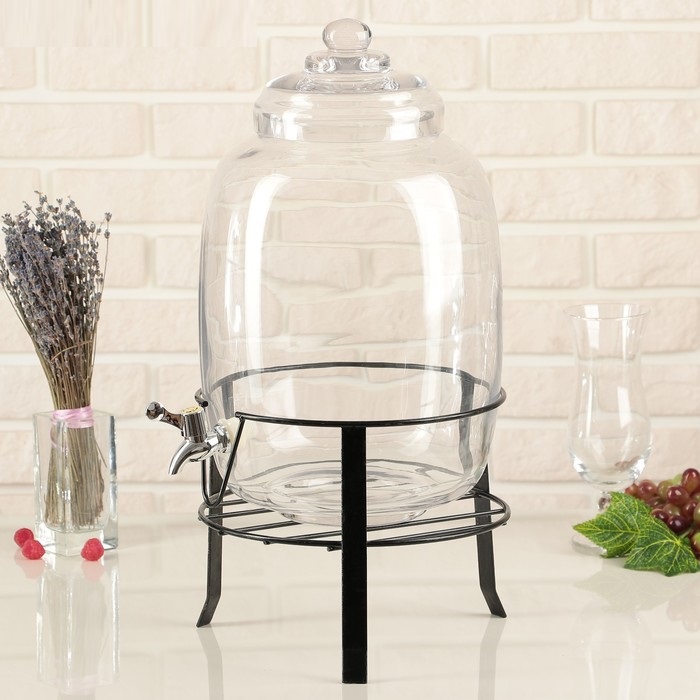 Кувшин с краном 9 л "Классика", на подставке