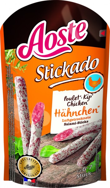Колбаски Aoste Stickado Hähnchen, 70 g