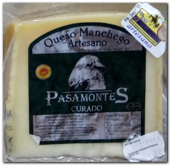 Queso Manchego Artesano Pasamontes curado 300 g — изображение 2
