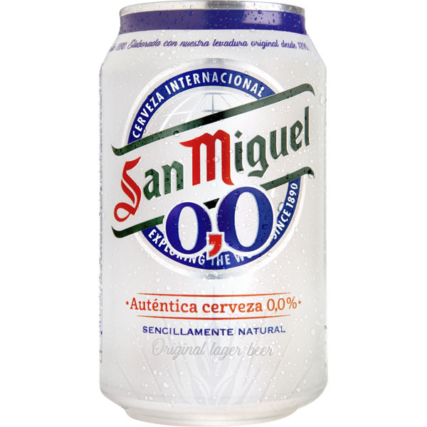 SAN MIGUEL 0.0% alcohol-free beer