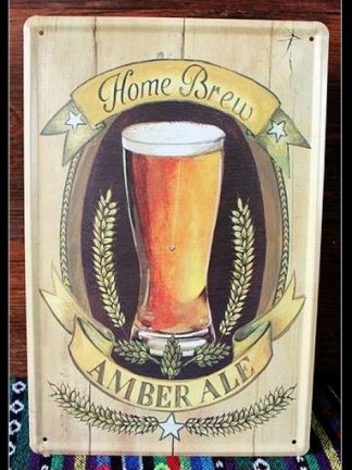 эль Амбер табличка ретро-реклама 20х30 см