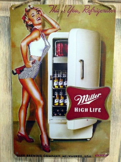 Miller high life 20х30 см