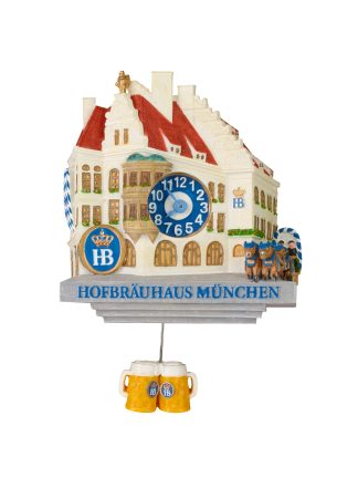 Kuckucksuhr Hofbräuhaus mit Magnet