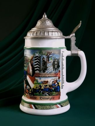 Пивная кружка «Erinnerung an meine Dienstzeit» (На память о моей службе)