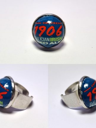 Кольцо с красным элем 1906 года