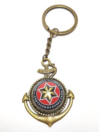 Брелок Estrella Galicia с якорем