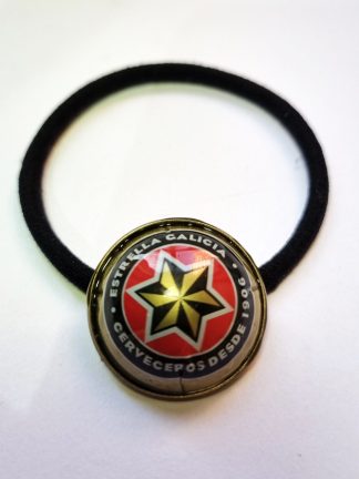 Антикварная резинка для волос Estrella Galicia