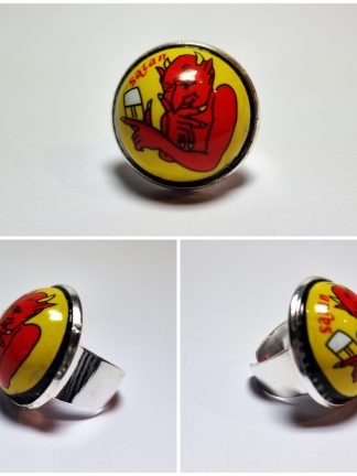 Кольцо XXL «Сатана» из коллекции