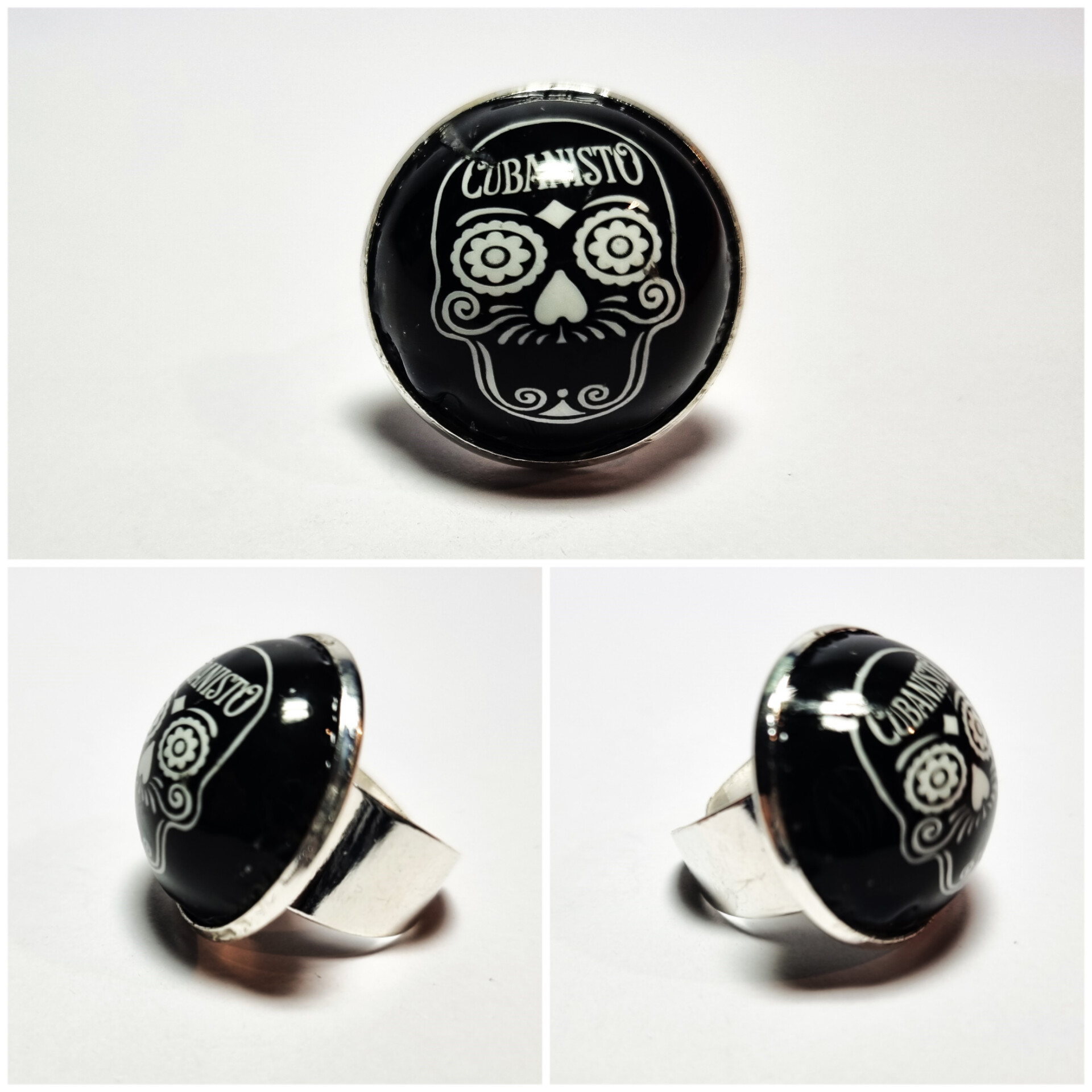 Кольцо XXL «Кубинизм» из коллекции