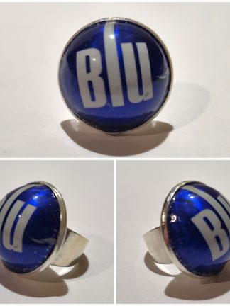 Кольцо XXL Blu из коллекции
