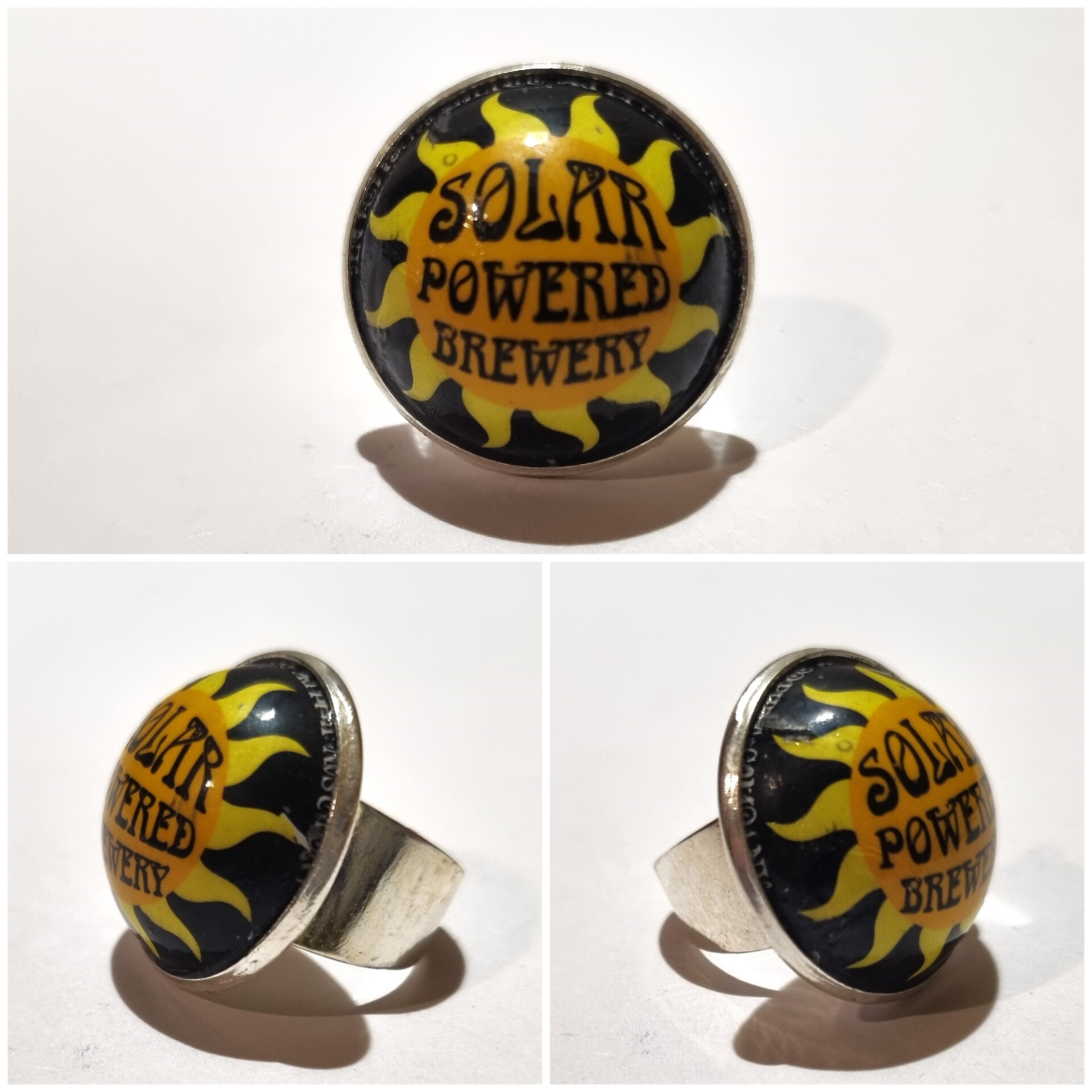 Коллекционное кольцо XXL «Пивоварня на солнечной энергии»
