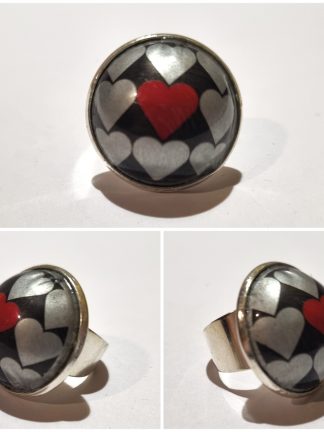 Кольцо XXL Hearts Collection