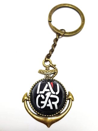 Брелок Laugar с якорем