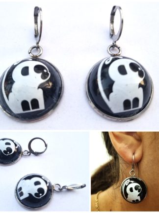 Серьги «Пивные обезьяны»