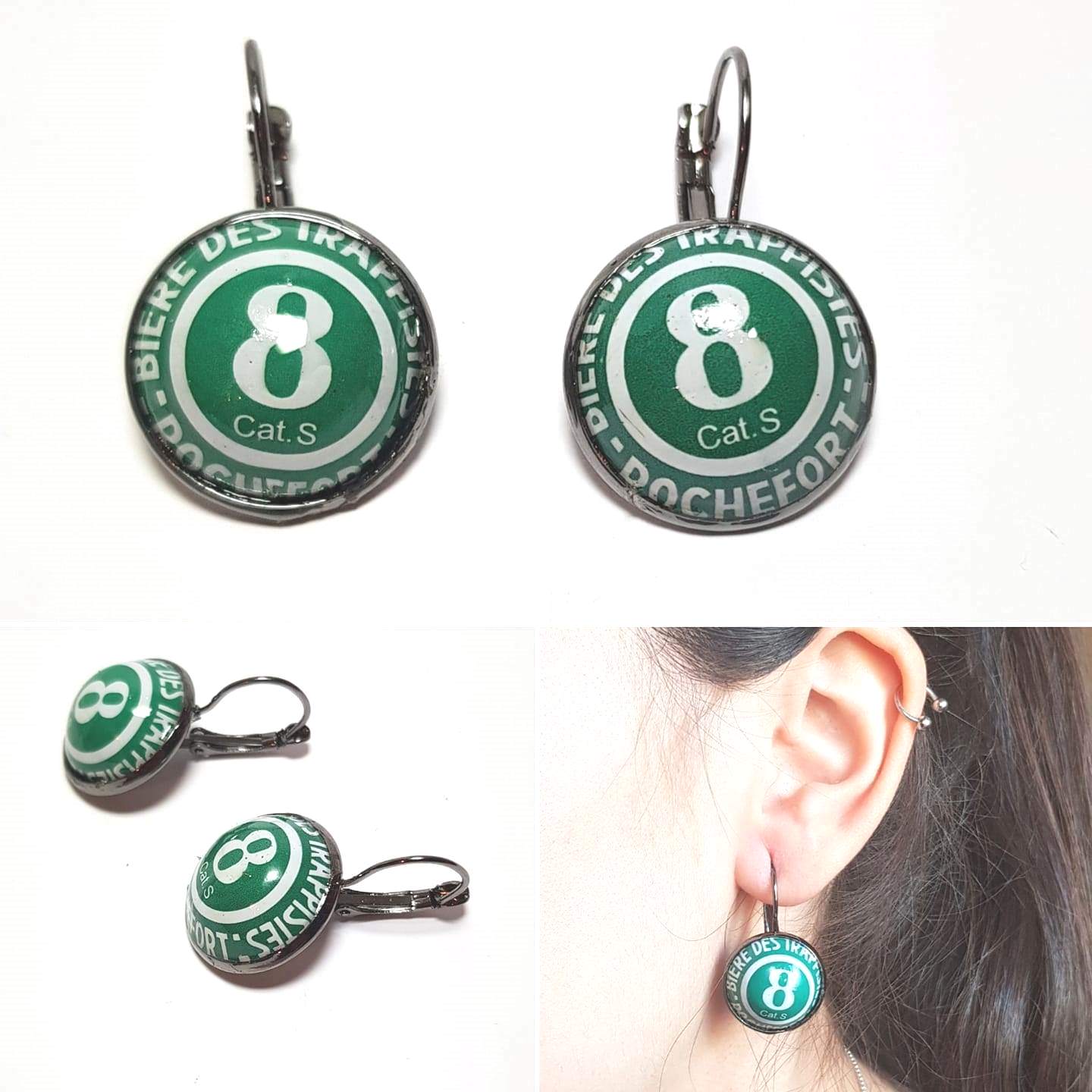 Серьги Trappistes Rochefort 8