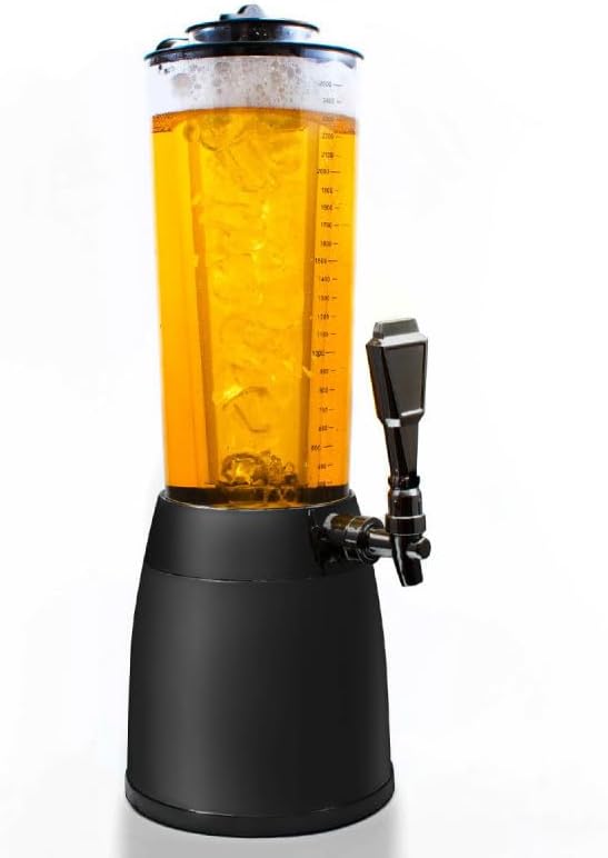 Beer Tower with Tap 4.0 Litres with 1.3 Litre Ice Cooler