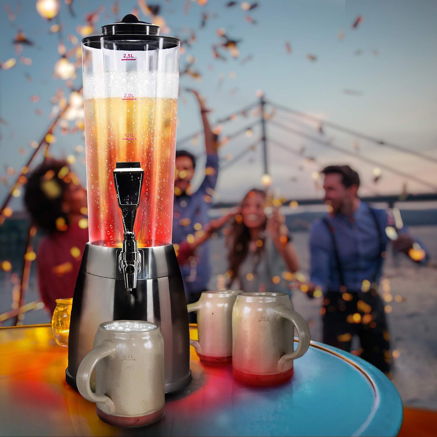 Beer Tower with Tap 4.0 Litres with 1.3 Litre Ice Cooler — изображение 6