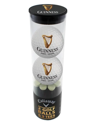 Guinness Golf Ball &B Tee Set