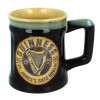 Guinness Mug, ceramic, black