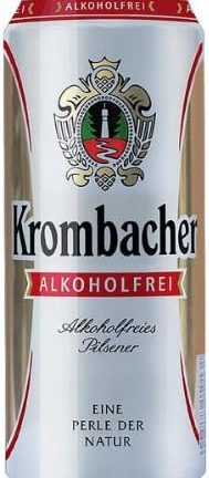 Krombacher Pils, Alkoholfrei, 24er Pack (24 x 500ml) EINWEG