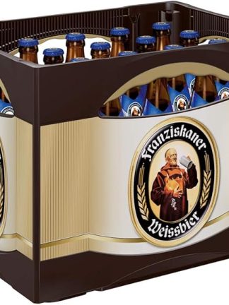 Franziskaner Weissbier Alkoholfrei Flaschenbier MEHRWEG (20 x 0,5 l)