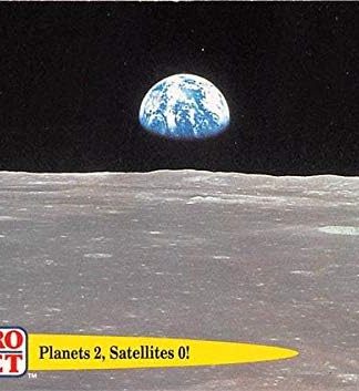 Earth from Moon trading card Guiness Records 1992 Pro Set #64