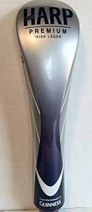 Harp Premium Irish Lager Beer Tap Handle Keg Marker