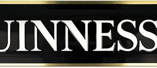 Guinness Gold Harp Metal Sign