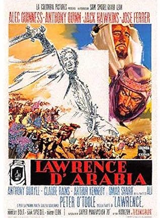Lawrence of Arabia trading card Alec Guiness Anthony Quinn Omar Sharif Classic Movie Posters 2007#61