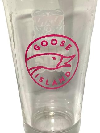 Goose Island Beer Hug Pint Glass