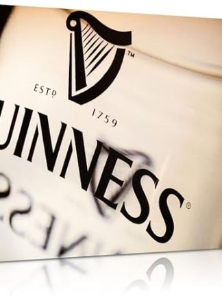 Guiness Beer Canvas Wall Art Picture Print (18X12)