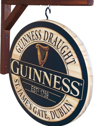Guinness Draught St. James Gate Pub Sign