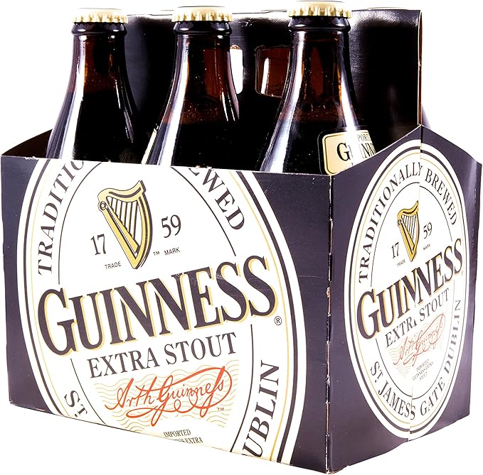 Guinness Extra Stout, 6pk, 11.2 Fl Oz bottles, 5.6 % ABV