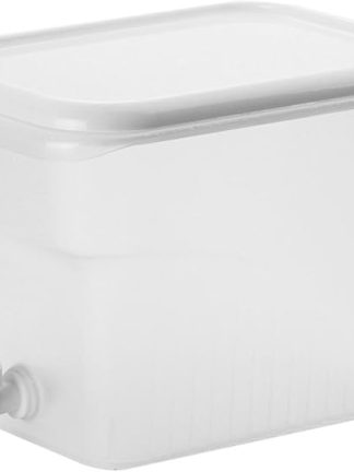 3L Drinks Dispenser from Tap, Capacity, Cold Water, Ice, Milk, Beer Daily Outdoor Party Drinking Water with Lid for Cold Drinks Fruit Teapot, Summer Party