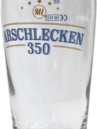 Original Arschlecken 350 Markus Long Beer Glass Willy Mug 0.3 L