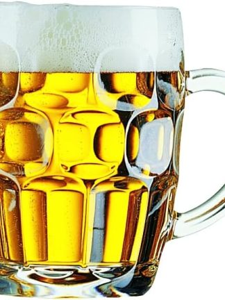 Dajar beer mug Britannia 570 ml, glass, transparent, 9,8 x 9,8 x 12,4 cm, 1 piece