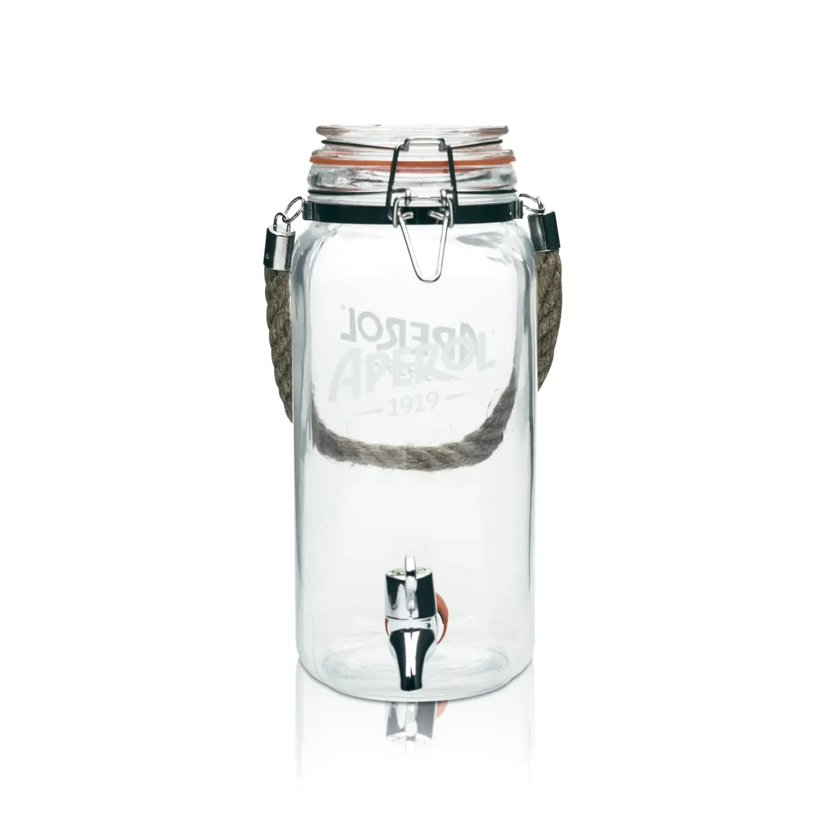 Aperol Spritz Pourer 1.5L Tap Glass Tap Dispenser Table Jar Beverage Dispenser