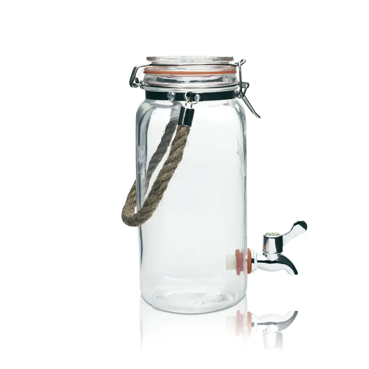 Aperol Spritz Pourer 1.5L Tap Glass Tap Dispenser Table Jar Beverage Dispenser — изображение 2
