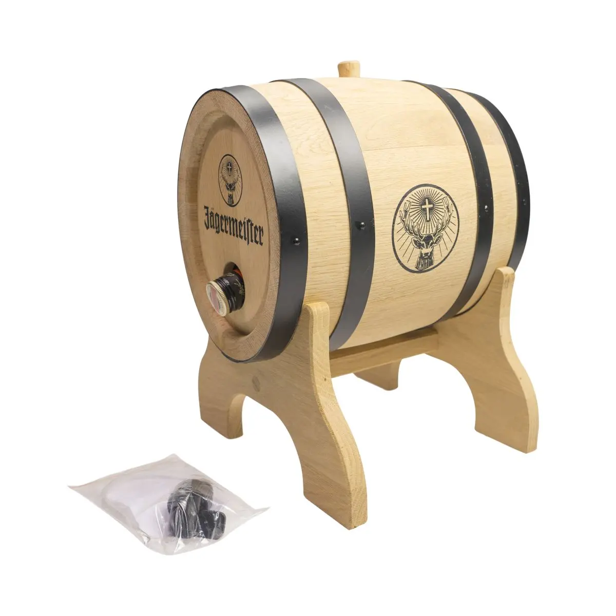 Jägermeister Wooden Barrel Pourer Tap Machine Dispenser Shots Short — изображение 6