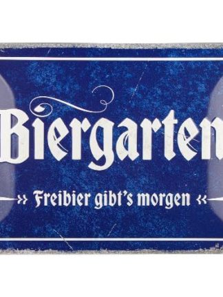 Ретро-жестяная табличка в стиле «Ностальгическое искусство», 15 x 20 см, для пивного сада — отличный подарок в качестве аксессуара для бара, изготовлена ​​из металла, винтажный дизайн с надписью, жестяные таблички с надписями, украшение для пивного сада.