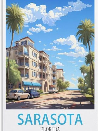 EPXZNM Винтажная металлическая жестяная вывеска Sarasota Floridars, забавный постер с пивной тематикой, металлическая настенная вывеска в стиле ретро для мужской комнаты, винтажный декор, 30x30 см