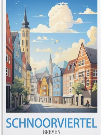 Винтажная металлическая жестяная табличка EPXZNM Плакат Schnoorviertel Bremenrs, забавные пивные вывески, металлическая настенная вывеска, ретро для мужской комнаты, дома, винтажный декор, 30 x 40 см