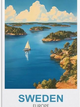 EPXZNM Винтажная металлическая жестяная табличка, Швеция, Европа, туристический постер, забавные пивные таблички, металлическая настенная табличка, ретро, ​​для мужской комнаты, дома, винтажный декор, 30 x 30 см