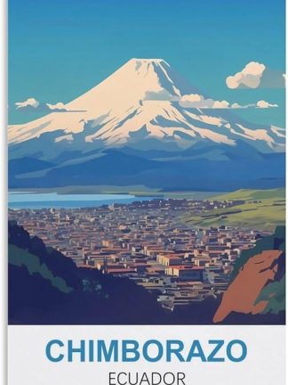 EPXZNM Винтажная металлическая жестяная табличка, Чимборасо, Эквадор, плакат, забавные пивные вывески, металлическая настенная вывеска, ретро, ​​для мужской комнаты, дома, винтажный декор, 30 x 40 см