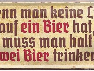 Забавная пивная вывеска с остроумной надписью - Металлическая вывеска для любителей и ценителей пива - Идея подарка для мужчин - Ретро декоративная вывеска для кухни, бара, пивного сада, мастерской, паба, эконом-класса - 28 x 12 см