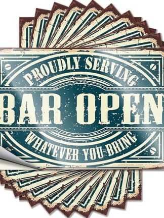 Забавные автомобильные наклейки со словом Prank, 10 штук, пивные таблички для мужской комнаты (12 x 18 см)