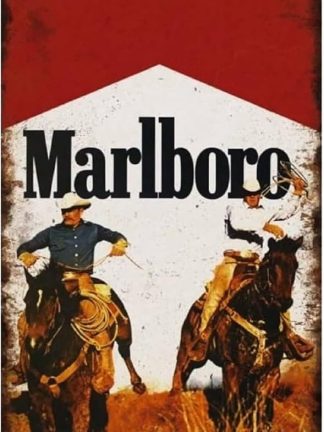 Винтажная жестяная вывеска Marlboro Man Cowboy, ретро-вывеска из железа с росписью, металлическая вывеска для кафе, бара, паба, пивного декора, украшения пивной комнаты, гаража, дома, подарок на день рождения.