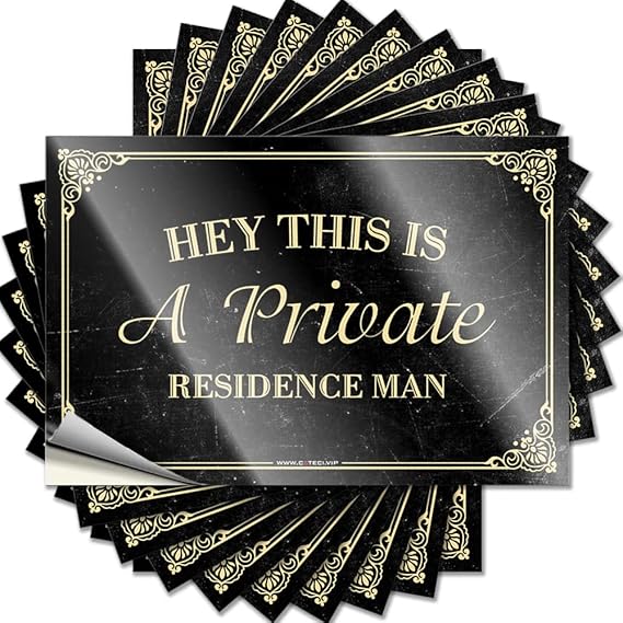 Забавные автомобильные наклейки с надписью Эй, это частная собственность, мужик!, забавные наклейки на машину, пивные таблички для мужской комнаты, 12 x 18 см, 10 штук.